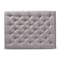 Baxton Studio Lindsey Grey Upholstered and Greywashed Wood Cocktail Ottoman 164-10653 - alternate 8